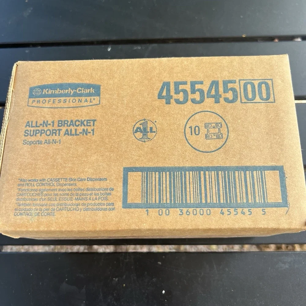 Kimberly-Clark 45545 All N One Bracket Support Mounting All-In-1 Bracket 10/Pack